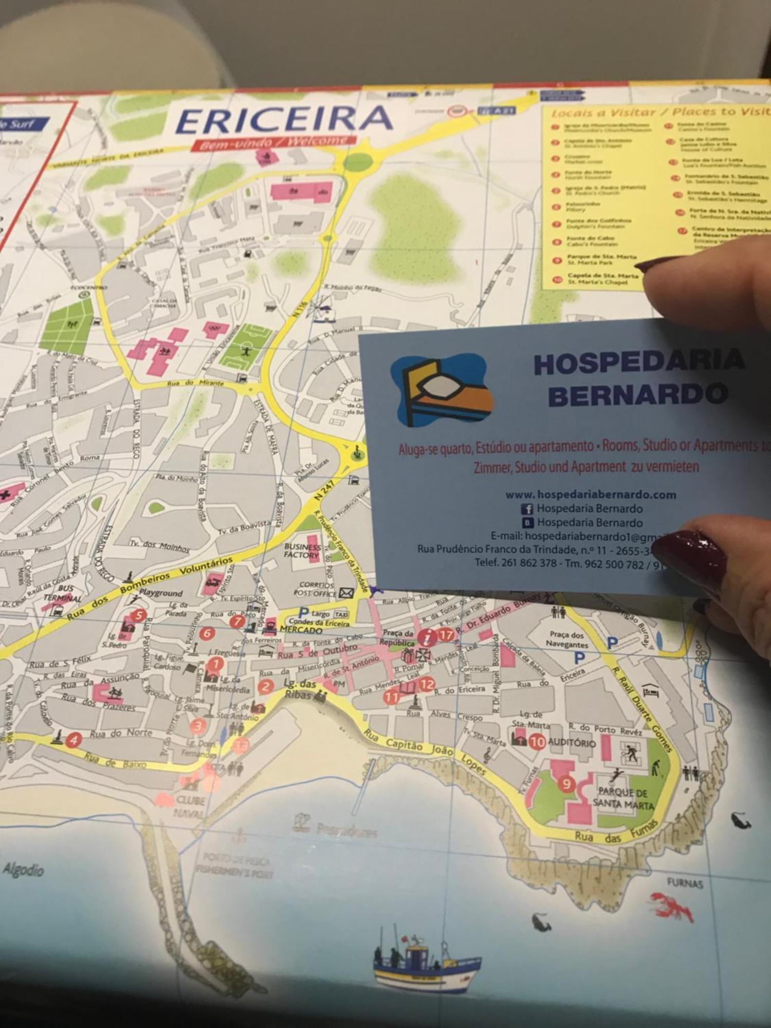 Hospedaria Bernardo Ericeira Eksteriør billede
